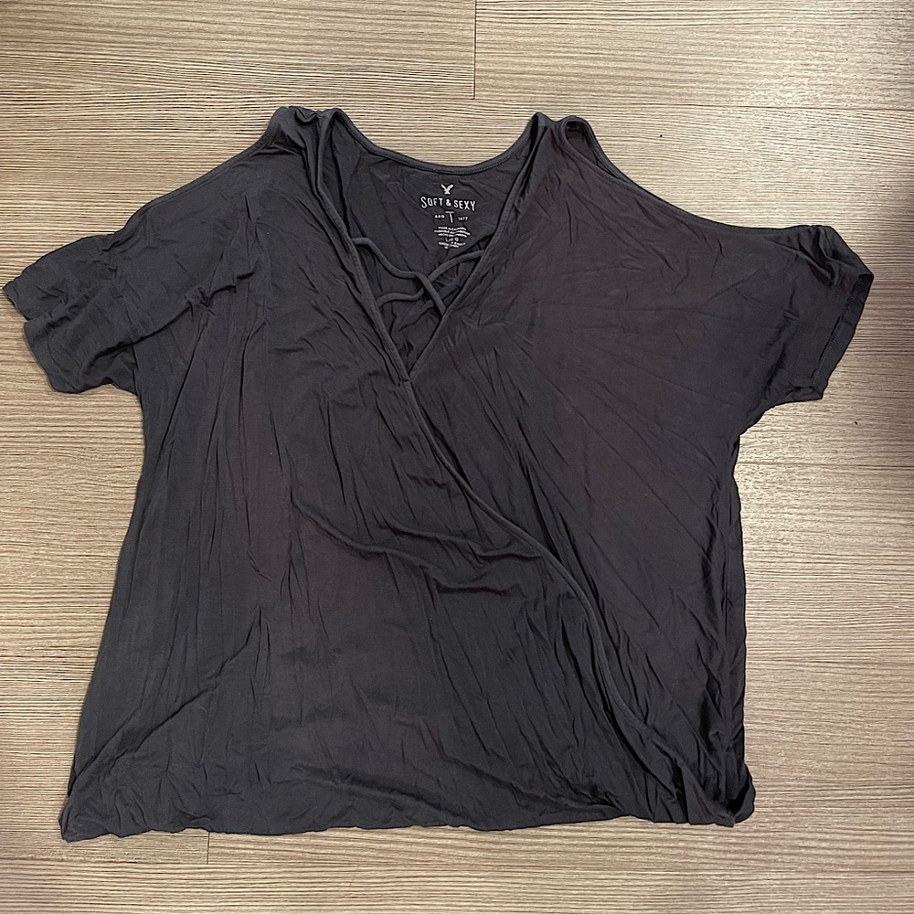 Large American Eagle blouse